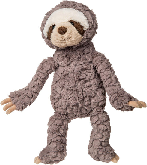 Mary Meyer 12-Inches Grey Putty Sloth Stuffed Animal Soft Toy