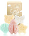 Konjac Baby Sponge for Bathing, 5Pcs Natural Cute Shapes, Plant-Based, Extra Soft Bath Sponges for Infants