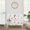Sweet Jojo Designs Jungle Animals Boy Girl Unisex Baby Mini Crib Bedding