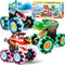 JOYIN 3 Pack Monster Truck Toy - Motion Activated Light-Up Cars for Toddlers, Press & Go Cars for Boys Girls
