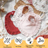 10 Mepase Pcs Large Muslin Baby Girl Bibs Drool Teething Bibs Lap Shoulder for Boy Girls Teething(Elegant Colors)