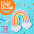 6+) Creativity for Kids Bubble Gem Super Sticker: Rainbow, Diamond Art Kits for Kids, Mini Craft Kit and Spring Crafts
