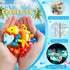20PCS 6 7 8 9 10 wookidel Magic Water Elf Toy Kit, Aqua Fairy Water Gel Kit with Magic Gels and Animal Molds, Gift
