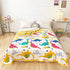 J-pinno 100% 6 2, 45" 60") Big Dinosaur Muslin Wrap Blanket Cotton Layer Quilt Bed Blanket Soft Warm Throw Sofa Couch