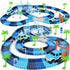 Track Car Toys, 269 PCS Racing Tracks Playset with 2 Cool Race Cars, Frozen World Race Road for Toddlers