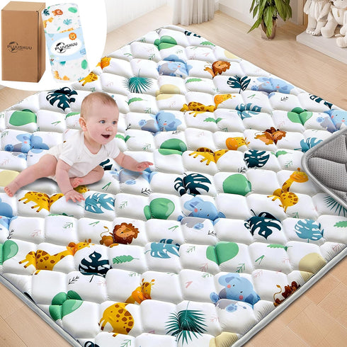 Baby Play Mats for Floor, Playpen Mat for Babies, Extra Thicker &