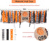 1st WAOUH Basketball Highchair Banner - High Chair Banner for Birthday, Cake Smash Photo Prop, Fabric Rag Garland