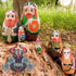 AEVVV Vikings Nesting Dolls Set of 7 pcs - Scandinavian Viking Home Decor for Boys - Muñecas Rusas