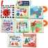Baby Books Toys Gifts, Touch and Feel Cloth Crinkle Books for Babies,Infant
