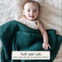 Simka Rose Waffle Baby Blanket Cotton Soft Breathable Swaddle Blanket for Nursery, Stroller & Crib Blanket - Receiving