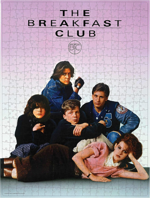 500-Piece Puzzle in Plastic Retro Blockbuster VHS Video Case, The Breakfast Club
