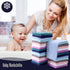 32 Pack 10x10 Inch, Baby Washcloths - Microfiber Baby Towel - Absorbent and Soft Baby Wash Clothes for Newborns