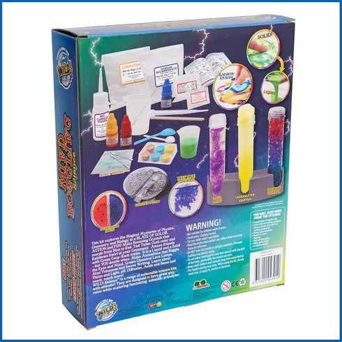 WILD! Science Mind Boggling Science Kit, Explore Amazing STEM Experiments, Easy to Follow Chemistry Activities