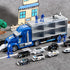 25 1 Set 3 JOYIN in Police Rescue Truck Car Toy with Sounds and Lights, Mini Vehicles in Carrier Truck, Play Police