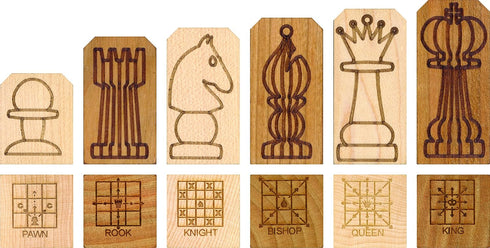 Chess Pieces Made in USA