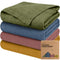 4-Pack Muslin Swaddle Blankets for Boys, Girls - Organic Baby Swaddles for
