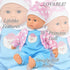 16 Inch Set Dolls To Play My First Baby Doll Stroller, Soft Body Baby Doll Included Fun Play Combo for Babies, Infants