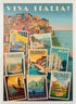 MyPuzzle Italy: Vintage Poster - Premium 1000 Piece Jigsaw Puzzle for Adults, Viva Italia! Collage