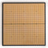 Yellow Mountain Imports Medium Magnetic 19x19 Go Game Set Board, 11-Inch with Single Convex Plastic Stones