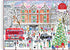 Galison Michael Storrings Christmas in London – 1000 Piece Puzzle with Bright Artwork of The London Holiday Season