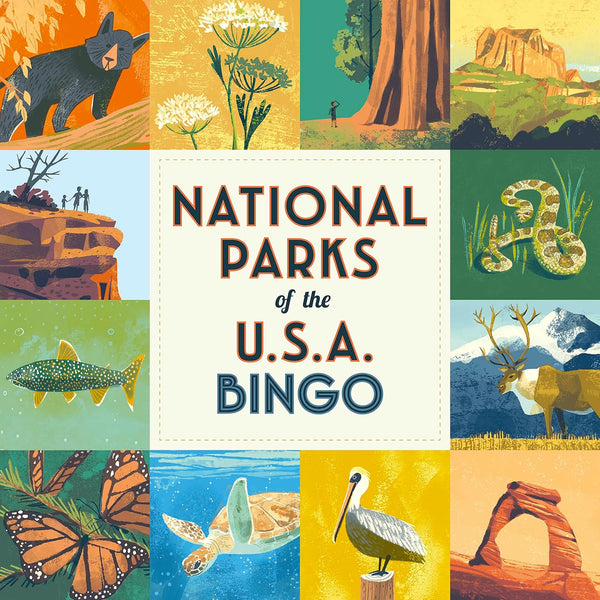 National Parks of The USA Bingo: A Game for Explorers