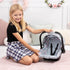 18 Bayer Baby Doll Car Seat with Retractable Canopy & Harness for Dolls up