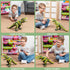 JOYIN Robot Dinosaur Toy for Kids 3+, Big T-Rex with Light and Realistic Roaring Sound, Electronic Steam Toy