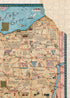 1000 Piece Puzzle for Adults: 1934 Map of Ohio, Cartograph of Ohio - The Oldest State US Puzzles