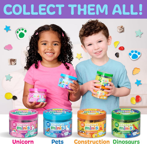 3+) Creativity for Kids Sensory Minis Pets Kit | Cloud Clay Sensory Toy for Kids | Spring Crafts | Mess-Free