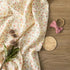 Little Jump Baby Muslin Swaddle Blankets for Girls, Newborn Swaddle Set with Matching Headband Bow, 47 x 47 inches Floral Print Hospital Home-Coming Baby Announcement Blanket.(Floral) by Little Jump