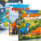 ZICOTO Fun Coloring Books for Kids Set of 3 Exciting Dinosaur, Space