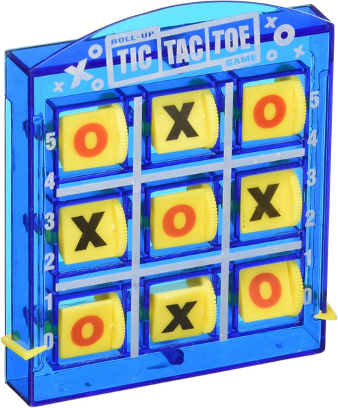 JA-RU Portable Tic Tac Toe Classic Mini Board Games for Kids, 1 Pack, Small Size Travel Games