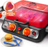 Kids BBQ Grill Playset, Kitchen Toy Set with Pretend Smoke, Light, Sound & Color-Changing Food for Boys & Girls