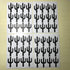 JOYRESIDE 48 Pieces/Set Cactus Vinyl Wall Decals for Baby Kids Bedroom Living Room Art Decor YMX20 (Black)