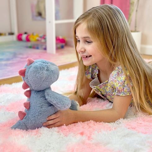 Dinosaur Stuffed Animal, 9'' Tall Soft and Cuddly Plush, Perfect Dino Plush Gift for Boys or Girls