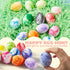 28 Set, JOYIN Pcs Easter Sidewalk Chalk Eggs Easter Eggs Chalks, Gifts for Boys Girls Kids Toddlers Basket Stuffers