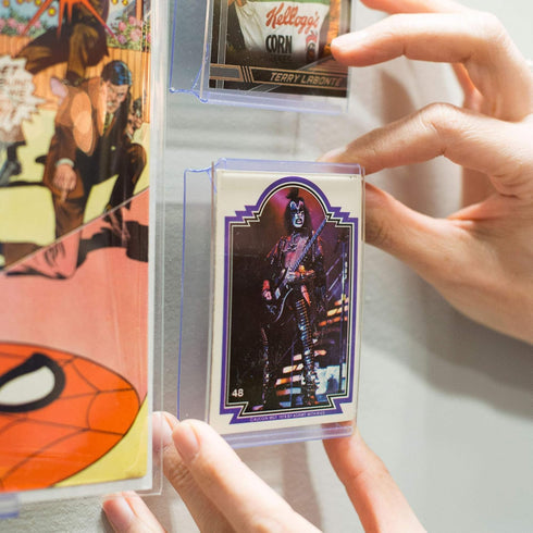 Card Mount Trading Cards Stand and Wall Mount, Invisible Display for Collectible Cards, 5 Pack