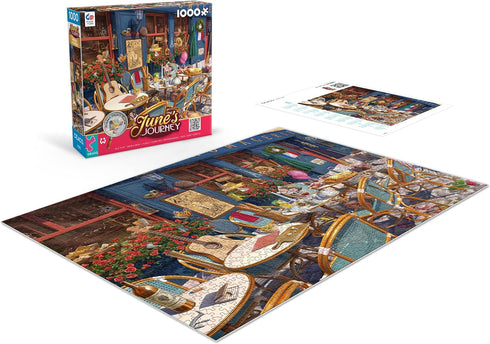 Ceaco June's Journey Wine & Cheese Shop 1000 Piece Jigsaw Puzzle