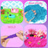 3 4 5 6 7 8+ Stackable Sensory Bin, Unicorn & Pet Sensory Sand, Unicorn and Pet Sandbox with Play Sand for Toddlers