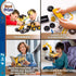 4-in-1 DIY Construction STEM Toy, 603-Piece Excavator Building & Robotics Kit for Boys & Girls 8-12