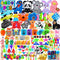 Kiss Monkey 640 PCS Prize Treasure Box Toys, Classroom Party Favors for Kids, Fidget Toys Bulk, Goodie Bags Stuffers
