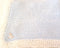 Sanjit Knitted Crochet Finished Blue Chenille White Trim Baby Blanket White Teddy