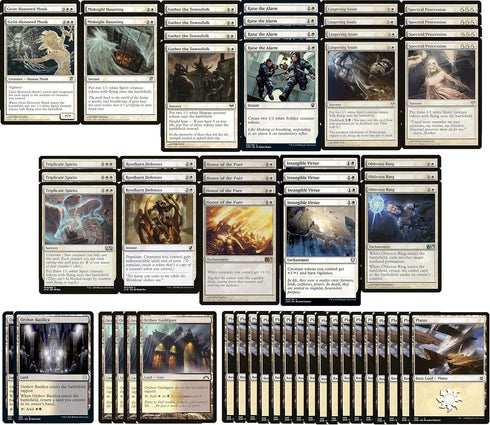 Elite White Token Deck - Modern Legal Custom Built for Magic The Gathering - MTG - 60 Card
