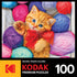 RoseArt - Kodak Premium - Cuddly Yarn Box - 100 Piece Jigsaw Puzzle for Kids and Adults