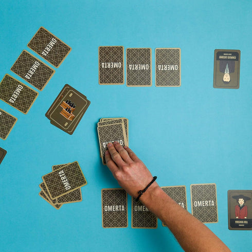 Helvetiq Omerta Card Game - Prohibition-Era Smuggling Strategy Game for Kids & Adults
