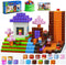 TQRAZ Magnetic Blocks - Build Magnet World Magic Portal Set, Magnetic Tiles Building