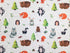 Set 0-3 (0-3 Baby boy Swaddle Blanket and Hat Newborn Month Wrap Baby Receiving Blanket Animals Design Months