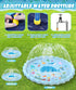 Summer 3-12 (102.3") EPN Splash Pad, Extra Large Sprinkler Play Mat Fun for Kids, Thicker Outdoor Water Toys Toddler