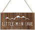 OICPYD Little Man Cave Wall Sign, Woodland Boy Nursery, Toddler Boys Room, Baby