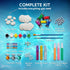12 6-12, Klever Kits Glow in The Dark Sea Shell Painting Kit-Arts & Crafts for Boys and Girls Ages Art Supplies, Kids